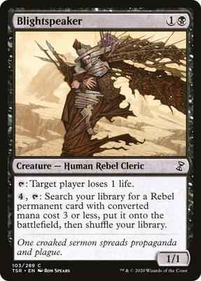 Magic: The Gathering - Time Spiral: Remastered - Blightspeaker - Common - Normal