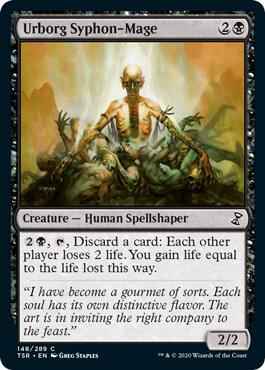 Magic: The Gathering - Time Spiral: Remastered - Urborg Syphon-Mage - Common - Normal