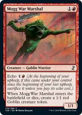 Magic: The Gathering - Time Spiral: Remastered - Mogg War Marshal - Common - Normal
