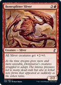 Magic: The Gathering - Time Spiral: Remastered - Bonesplitter Sliver - Common - Normal