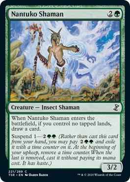 Magic: The Gathering - Time Spiral: Remastered - Nantuko Shaman - Common - Normal