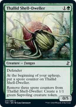 Magic: The Gathering - Time Spiral: Remastered - Thallid Shell-Dweller - Common - Normal