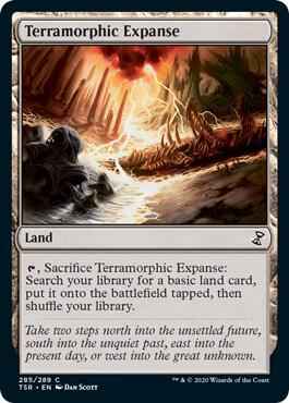 Magic: The Gathering - Time Spiral: Remastered - Terramorphic Expanse - Common - Normal
