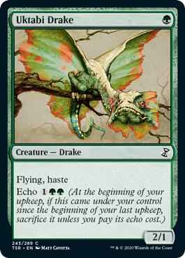 Magic: The Gathering - Time Spiral: Remastered - Uktabi Drake - Common - Normal