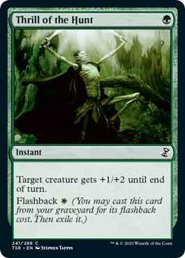 Magic: The Gathering - Time Spiral: Remastered - Thrill of the Hunt - Common - Normal