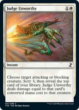 Magic: The Gathering - Time Spiral: Remastered - Judge Unworthy - Common - Normal