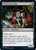 Magic: The Gathering - Time Spiral: Remastered - Deepcavern Imp - Common - Normal
