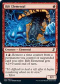 Magic: The Gathering - Time Spiral: Remastered - Rift Elemental - Common - Normal