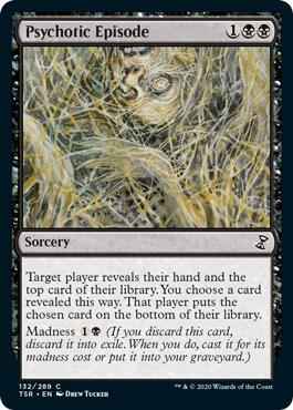 Magic: The Gathering - Time Spiral: Remastered - Psychotic Episode - Common - Foil