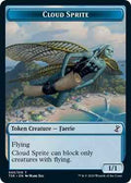 Magic: The Gathering - Time Spiral: Remastered - Cloud Sprite Token - Token - Normal