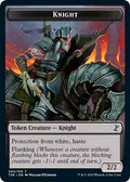 Magic: The Gathering - Time Spiral: Remastered - Knight Token - Token - Normal