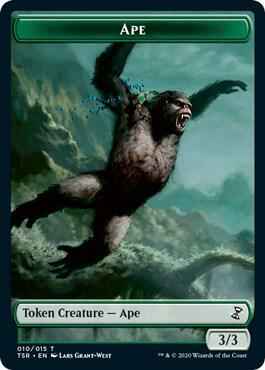 Magic: The Gathering - Time Spiral: Remastered - Ape Token - Token - Normal
