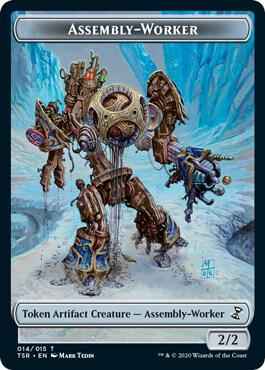 Magic: The Gathering - Time Spiral: Remastered - Assembly-Worker Token - Token - Normal
