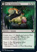 Magic: The Gathering - Strixhaven: School of Mages - Pest Summoning - Common - Normal