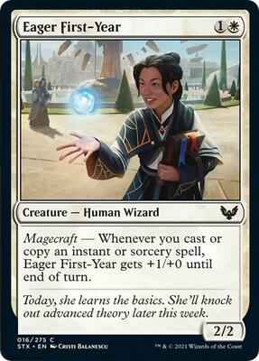 Magic: The Gathering - Strixhaven: School of Mages - Eager First-Year - Common - Normal