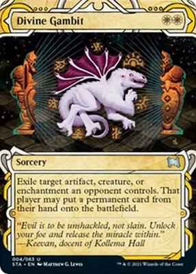 Magic: The Gathering - Strixhaven: Mystical Archive - Divine Gambit - Uncommon - Normal