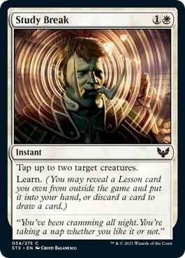 Magic: The Gathering - Strixhaven: School of Mages - Study Break - Common - Normal