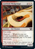 Magic: The Gathering - Strixhaven: School of Mages - Lorehold Pledgemage - Common - Normal