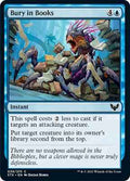 Magic: The Gathering - Strixhaven: School of Mages - Bury in Books - Common - Foil
