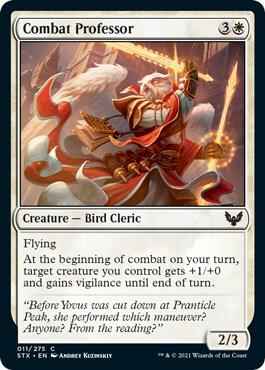 Magic: The Gathering - Strixhaven: School of Mages - Combat Professor - Common - Normal