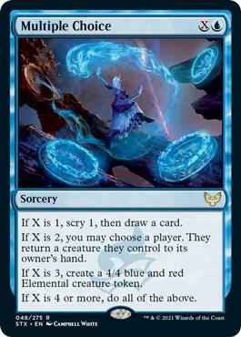Magic: The Gathering - Strixhaven: School of Mages - Multiple Choice - Rare - Normal