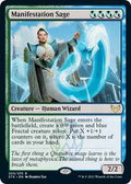 Magic: The Gathering - Strixhaven: School of Mages - Manifestation Sage - Rare - Normal