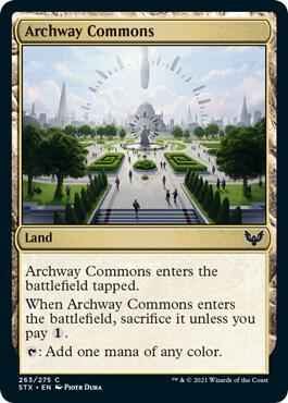 Magic: The Gathering - Strixhaven: School of Mages - Archway Commons - Common - Normal