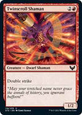 Magic: The Gathering - Strixhaven: School of Mages - Twinscroll Shaman - Common - Normal