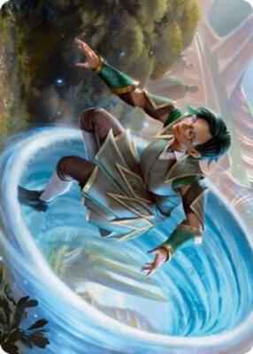 Magic: The Gathering - Art Series: Strixhaven - Vortex Runner Art Card - Special - Normal