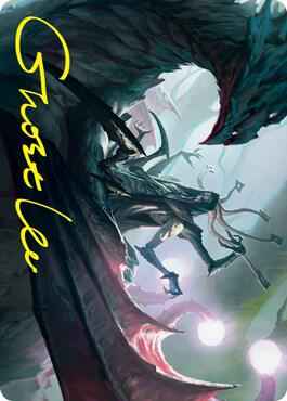 Magic: The Gathering - Art Series: Strixhaven - Specter of the Fens Art Card (Gold-Stamped Signature) - Special - Normal