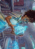 Magic: The Gathering - Art Series: Strixhaven - Zimone, Quandrix Prodigy Art Card - Special - Normal