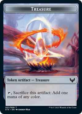 Magic: The Gathering - Strixhaven: School of Mages - Treasure Token - Token - Normal
