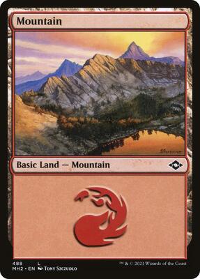 Magic: The Gathering - Modern Horizons 2 - Mountain (488) - Normal - Anime Card Craze