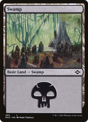 Magic: The Gathering - Modern Horizons 2 - Swamp (485) - Normal - Anime Card Craze