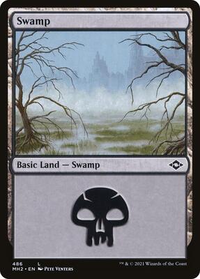 Magic: The Gathering - Modern Horizons 2 - Swamp (486) - Normal - Anime Card Craze