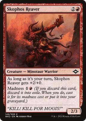 Magic: The Gathering - Modern Horizons 2 - Skophos Reaver - Normal - Anime Card Craze