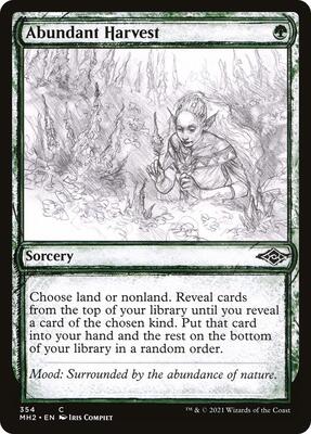 Magic: The Gathering - Modern Horizons 2 - Abundant Harvest (Showcase) - Foil - Anime Card Craze