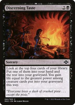 Magic: The Gathering - Modern Horizons 2 - Discerning Taste - Normal - Anime Card Craze