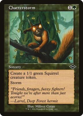 Magic: The Gathering - Modern Horizons 2 - Chatterstorm (Retro Frame) - Normal - Anime Card Craze