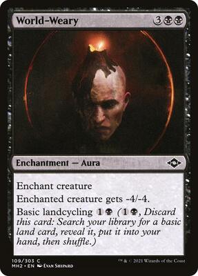 Magic: The Gathering - Modern Horizons 2 - World-Weary - Normal - Anime Card Craze