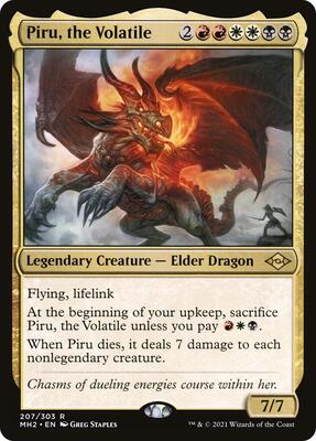 Magic: The Gathering - Modern Horizons 2 - Piru, the Volatile - Normal - Anime Card Craze