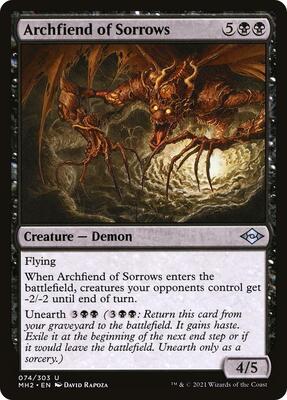 Magic: The Gathering - Modern Horizons 2 - Archfiend of Sorrows - Normal - Anime Card Craze