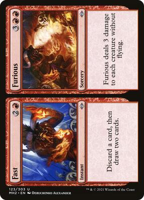 Magic: The Gathering - Modern Horizons 2 - Fast // Furious - Normal - Anime Card Craze