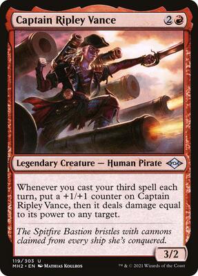 Magic: The Gathering - Modern Horizons 2 - Captain Ripley Vance - Normal - Anime Card Craze