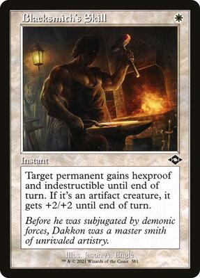 Magic: The Gathering - Modern Horizons 2 - Blacksmith's Skill (Retro Frame) - Normal - Anime Card Craze