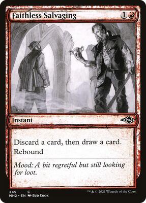 Magic: The Gathering - Modern Horizons 2 - Faithless Salvaging (Showcase) - Normal - Anime Card Craze
