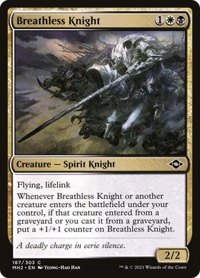 Magic: The Gathering - Modern Horizons 2 - Breathless Knight - Normal - Anime Card Craze