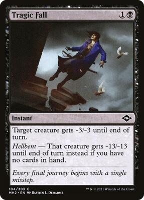Magic: The Gathering - Modern Horizons 2 - Tragic Fall - Foil - Anime Card Craze