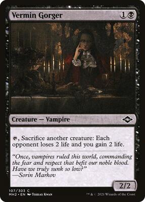 Magic: The Gathering - Modern Horizons 2 - Vermin Gorger - Normal - Anime Card Craze