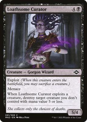 Magic: The Gathering - Modern Horizons 2 - Loathsome Curator - Normal - LP - Anime Card Craze